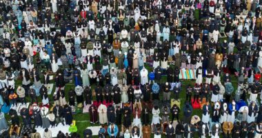 Eid brings 30,000 Muslims to Birmingham park to mark end of Ramadan