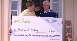 Elderly DoorDash driver receives check for almost $1MILLION