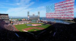 Emotional anthem delivered for Giants home opener