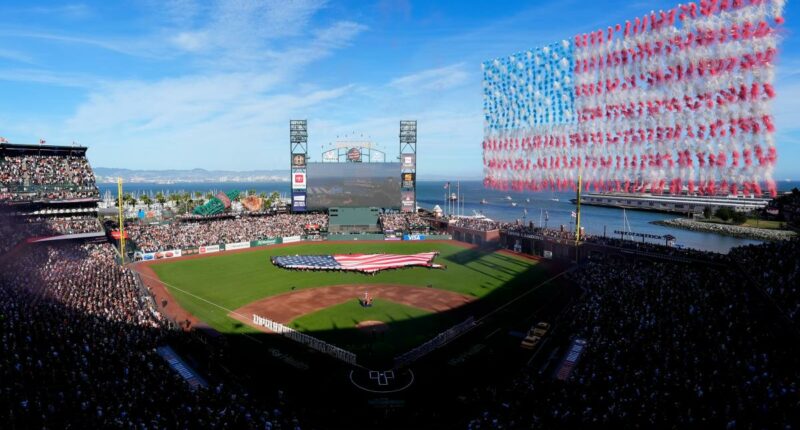 Emotional anthem delivered for Giants home opener