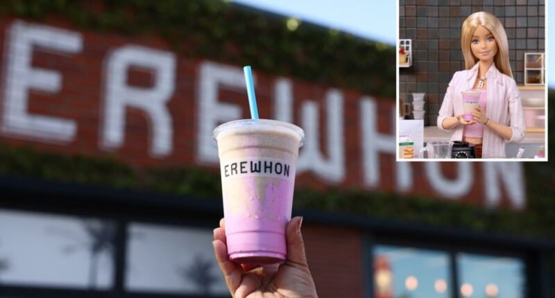 Erewhon debuts pink Barbie 'Birthday Wish' smoothie