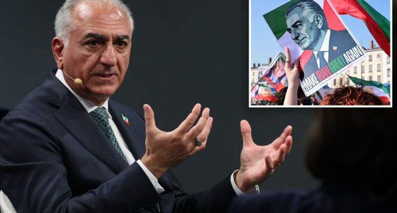 Exiled crown prince says he's ready to lead Iran's transition 'as soon as the Islamic Republic falls'