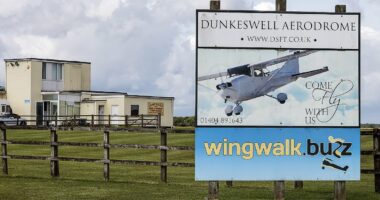 'Experienced' skydiver dies during Devon 'wingsuit jump with friend'