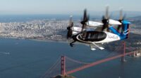Experimental air-taxi from Joby spotted in skies over Oakland