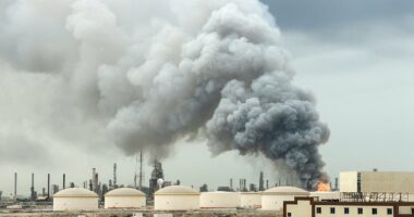 FTSE slump delivers £200bn hit to UK's leading companies as oil surges above $100 a barrel - sparking 'panic' on global stock markets