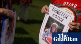 Families say infected blood scandal compensation scheme creates ‘penalty for dying’