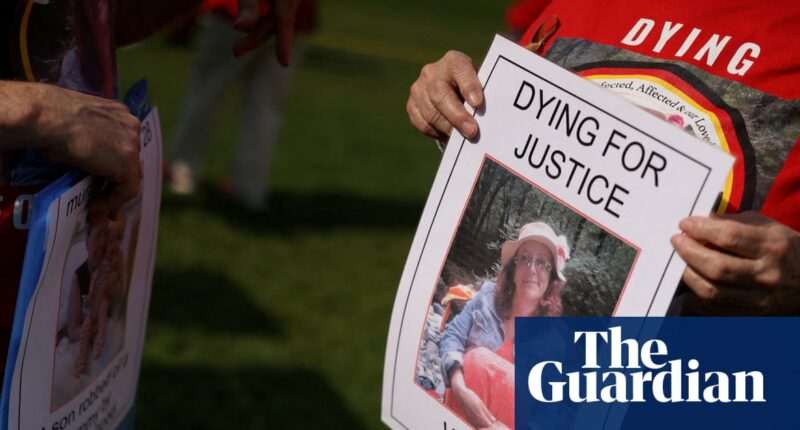 Families say infected blood scandal compensation scheme creates ‘penalty for dying’