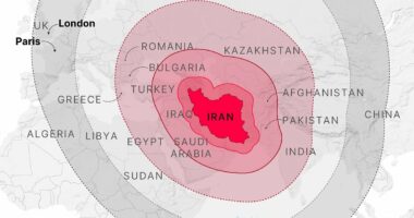 Fears Iran missiles could hit Europe as Diego Garcia attacked