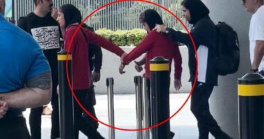 Fears grow for Iranian pulled onto bus as she LEAVES Australia