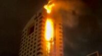 Fire tears through Kuwait government building as Iran strikes neighbours