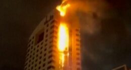 Fire tears through Kuwait government building as Iran strikes neighbours