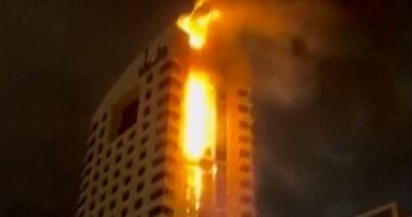 Fire tears through Kuwait government building as Iran strikes neighbours