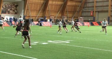First-ever Illinois collegiate women's flag football tournament wraps up at Chicago Bears' Walter Payton Center at Halas Hall