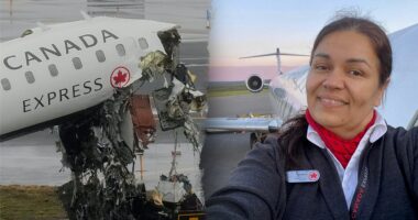 Flight attendant survives being thrown from Air Canada flight in deadly LaGuardia crash: 'Total miracle'