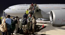 Flight to get stranded Brits out of Middle East fails to take off