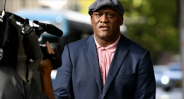 Wendell Sailor leaving court.