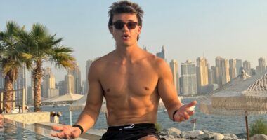 Footy star who became one of Australia's most controversial influencers reveals he had to flee Dubai as Iranian missiles hit the city