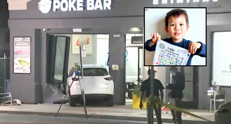 'Found him underneath the vehicle': Teen in SUV runs over 4-year-old boy before crashing into restaurant where his parents sat, lawsuit says