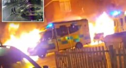 Four Jewish ambulances set alight outside London synagogue in antisemitic hate crime: cops