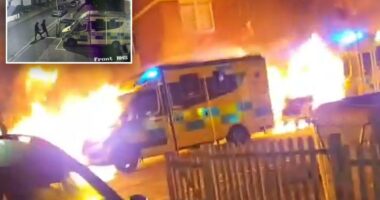 Four Jewish ambulances set alight outside London synagogue in antisemitic hate crime: cops