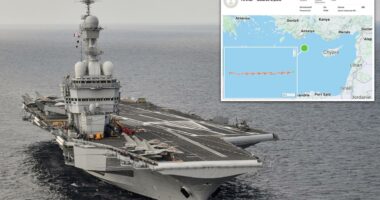 French aircraft carrier's location leaked by a sailor using Strava on the ship deck