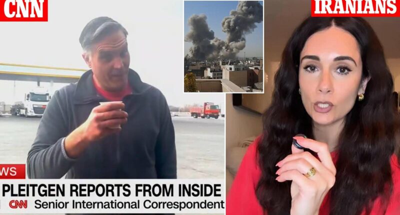 Furious Iranian influencers slam 'garbage' CNN reporter in Iran downplaying panic as 'shoot to kill' orders given