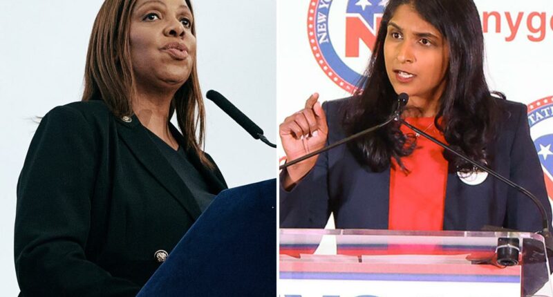 GOP hopeful looks to upset AG Tish James in election as NY 'tired of the lawlessness'