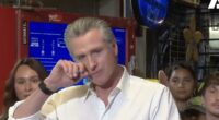 Gavin Newsom tears up while discussing California jobs program