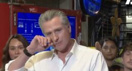 Gavin Newsom tears up while discussing California jobs program