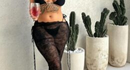 Kristina Mariah Calder (pictured) shares her luxurious holidays on social media, featuring her boyfriend, Joel Samuel Lee Williams as they visit Bali, Paris, Thailand and New Zealand