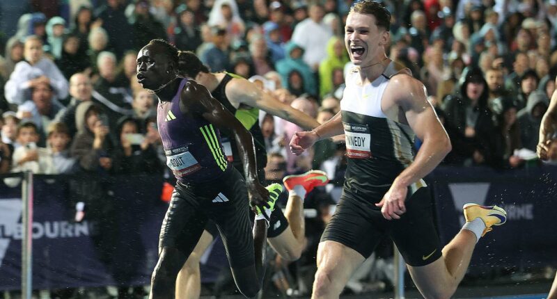 Gout Gout gets upstaged AGAIN by underdog Aussie rival Lachlan Kennedy in big boilover - as teen unveils a bizarre piece of bling