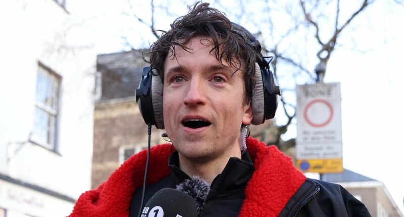 Greg James breaks down in tears during Comic Relief cycle