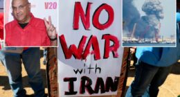 Groups backed by Communist China propagandist Neville Singham spurring protests nationwide over attack on Iran