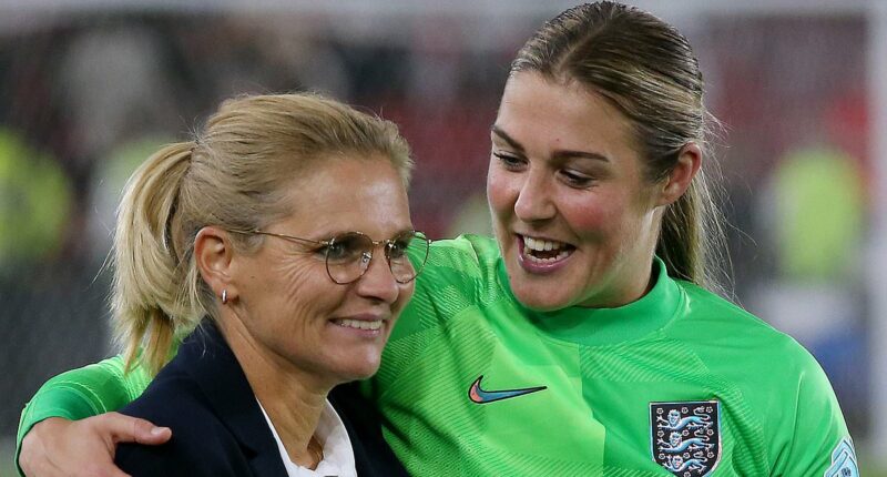 Grovelling Mary Earps apologises for explosive Hannah Hampton and Sarina Wiegman tirade in controversial new book - and reveals the face-to-face conversation she had with Lionesses boss after 'preferential treatment' dig