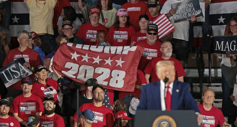 Growing whispers about Trump serving a THIRD term... here's how