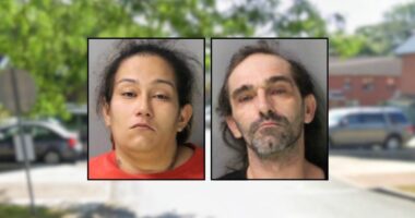 'Gun or the belt': Woman made children choose what item she would beat them with as her boyfriend watched and 'laughed,' police say