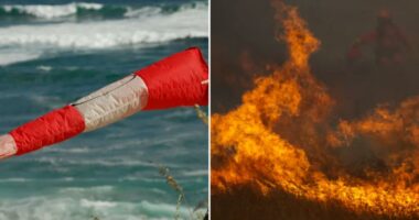 Gusts could top 70 MPH through Saturday