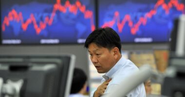 Hang Seng Index, Kospi, Nikkei 225