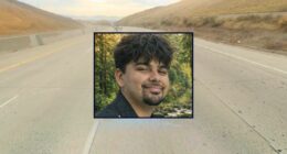 'He reached out his hand for her': 22-year-old's girlfriend watches him get mowed down while changing a tire and killed by semitruck driver who then sped away