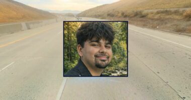 'He reached out his hand for her': 22-year-old's girlfriend watches him get mowed down while changing a tire and killed by semitruck driver who then sped away