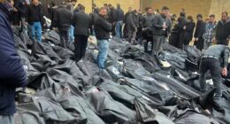 Heart-stopping Iran body bag photo reveals unspeakable horrors: In messages smuggled out of Tehran, citizens weep as they tell of 'The NEW Butcher'