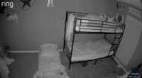 Heart-stopping video shows bunk bed collapse nearly impale little boy, sister’s heroic split-second reaction