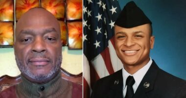 Heartbroken father of US airman killed in Iraq reveals his devastating final words on the phone just hours before death
