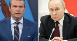 Hegseth says Russia 'should not be involved' in Iran war