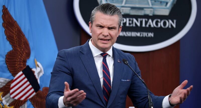 Hegseth snaps at reporter when pressed on Trump's Iran war timeline