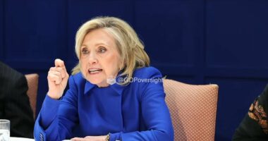 Hillary Clinton's heated exchange with Nancy Mace during Epstein deposition