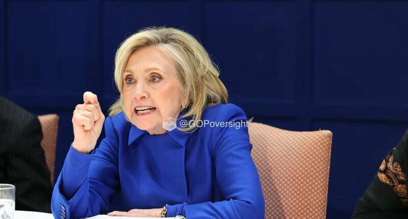Hillary Clinton's heated exchange with Nancy Mace during Epstein deposition