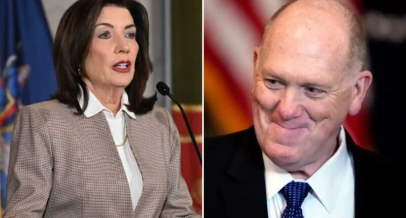 Hochul says she warned Homan in closed-door meeting not to expand ICE detention facilities in NY