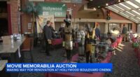 Hollywood Boulevard Cinema in Woodridge, Illinois auctions movie memorabilia to make way for renovation