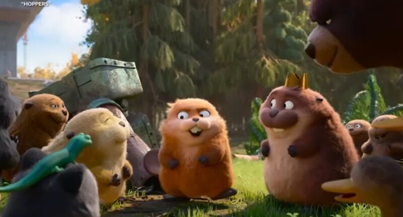 'Hoppers,' Disney-Pixar's latest animated adventure, features beavers as animal superheroes